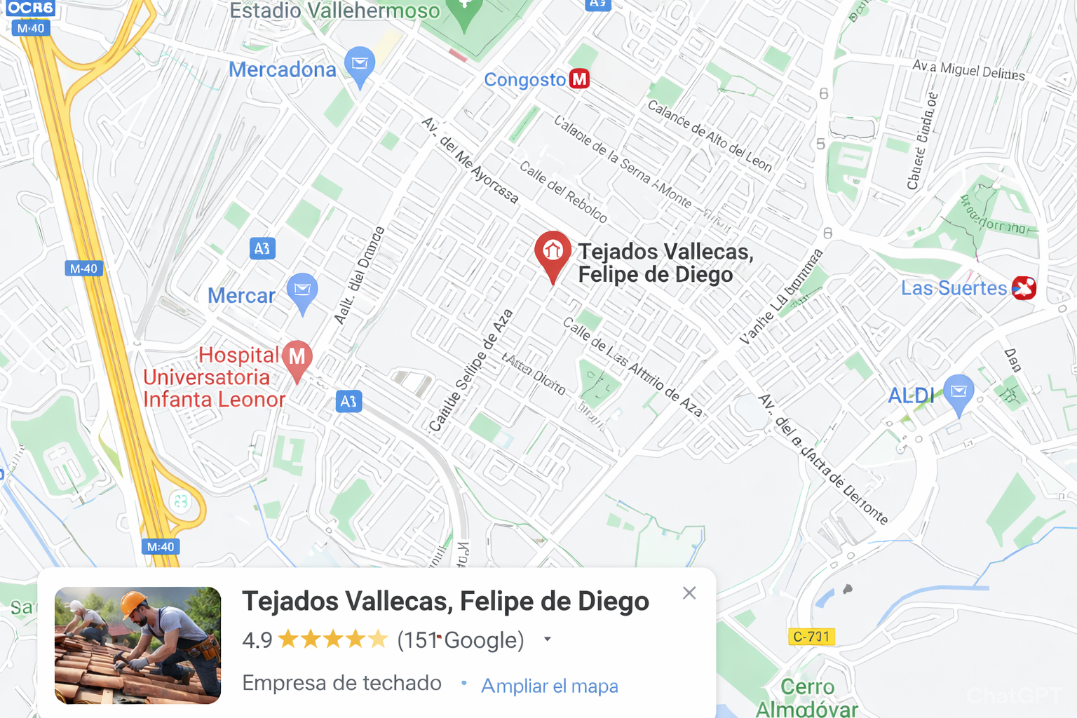 Expertos en reparación de tejados en Madrid